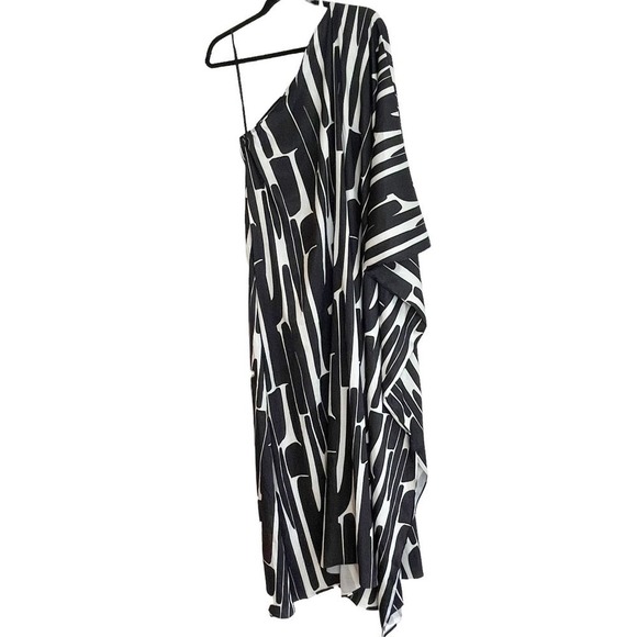 DIARRABLU Satu One-Shoulder Maxi Dress Size L NWOT - Picture 6 of 10